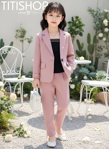 Bộ Vest Bé Gái TiTiShop (90-170)