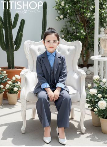 Bộ Vest Bé Gái TiTiShop (90-170)