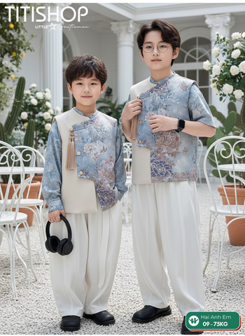 BỘ BLAZER BÉ TRAI, BLAZER ANH EM TITISHOP ( KT ) 09-55kg
