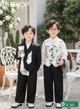 BỘ BLAZER BÉ TRAI, BLAZER ANH EM TITISHOP ( KT ) 09-55kg