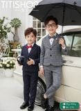 BỘ VEST BÉ TRAI, VEST ANH EM TITISHOP ( KT ) 09-55kg
