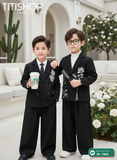 BỘ BLAZER BÉ TRAI, BLAZER ANH EM TITISHOP ( KT ) 09-55kg