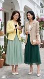 Áo Blazer Nữ Titishop Premium (S-4XL ) - 090