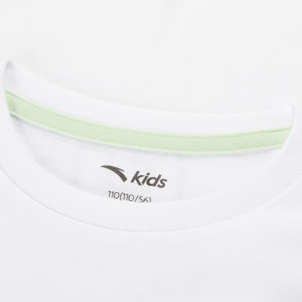 Áo Phông Ngắn Tay Thể Thao Thời Trang Bé Trai Anta Kids Skate 3524B9116