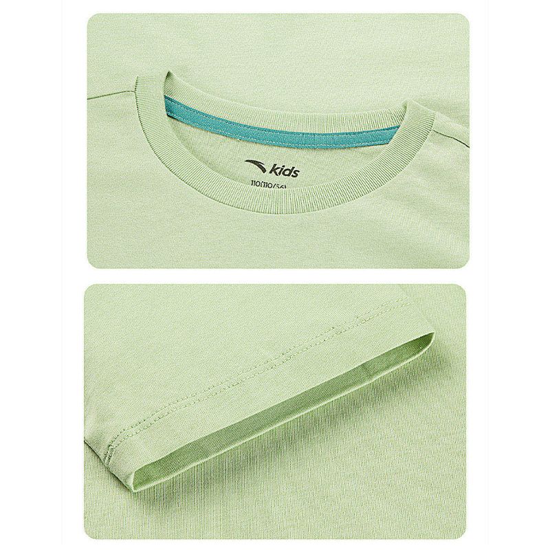 Áo Phông Ngắn Tay Thể Thao Thời Trang Bé Trai Anta Kids Skate 3524B9116