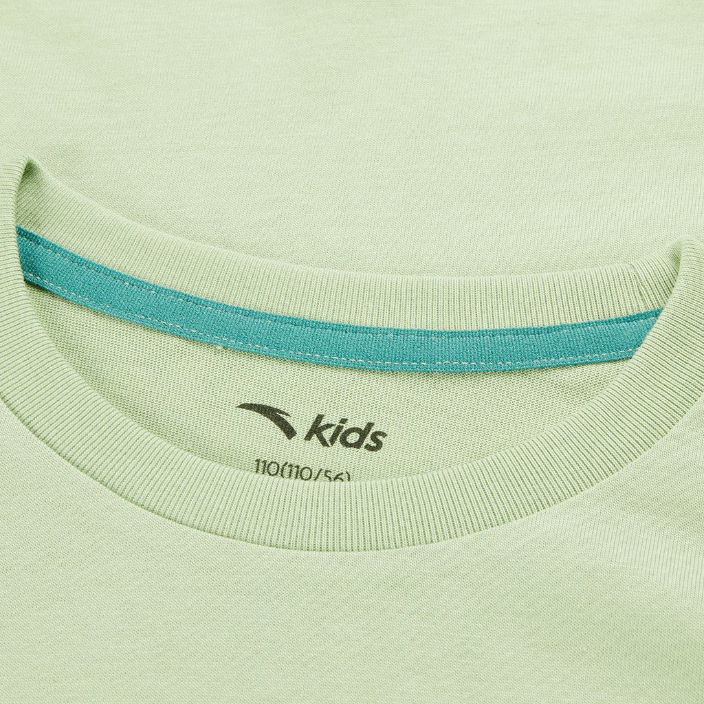 Áo Phông Ngắn Tay Thể Thao Thời Trang Bé Trai Anta Kids Skate 3524B9116