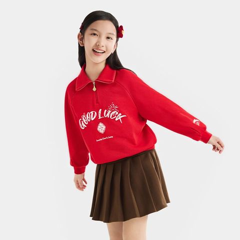 Áo Sweater Thời Trang Bé Gái Anta Kids 3626A8710-2