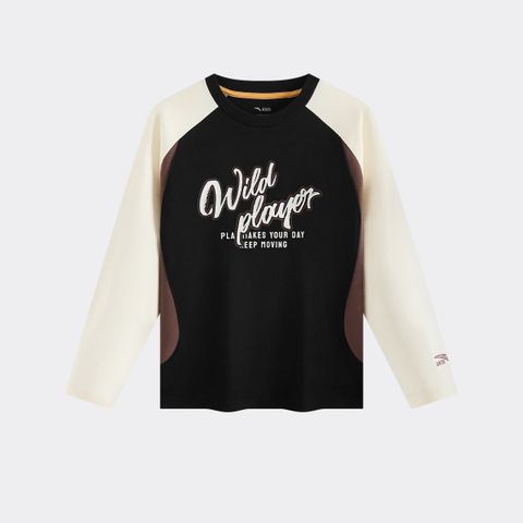 Áo Dài Tay Thể Thao Bé Trai Anta Kids 3525C8402-2