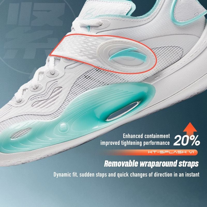 Giày bóng rổ nam Splash 6 Nitroedge ANTA 24B1108-2