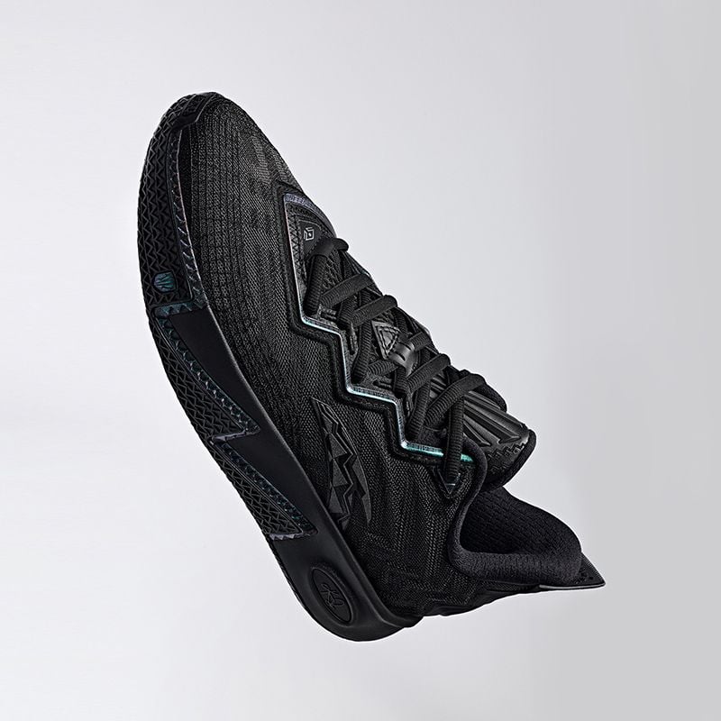 Giày Bóng Rổ Nam KAI 2 Triple Black Anta 1125C1111S-3