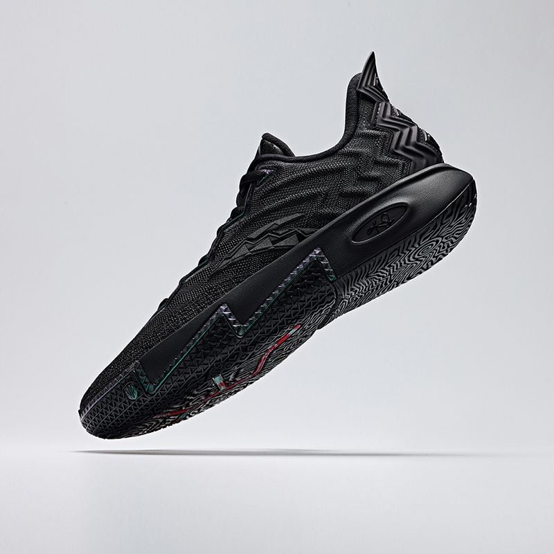 Giày Bóng Rổ Nam KAI 2 Triple Black Anta 1125C1111S-3