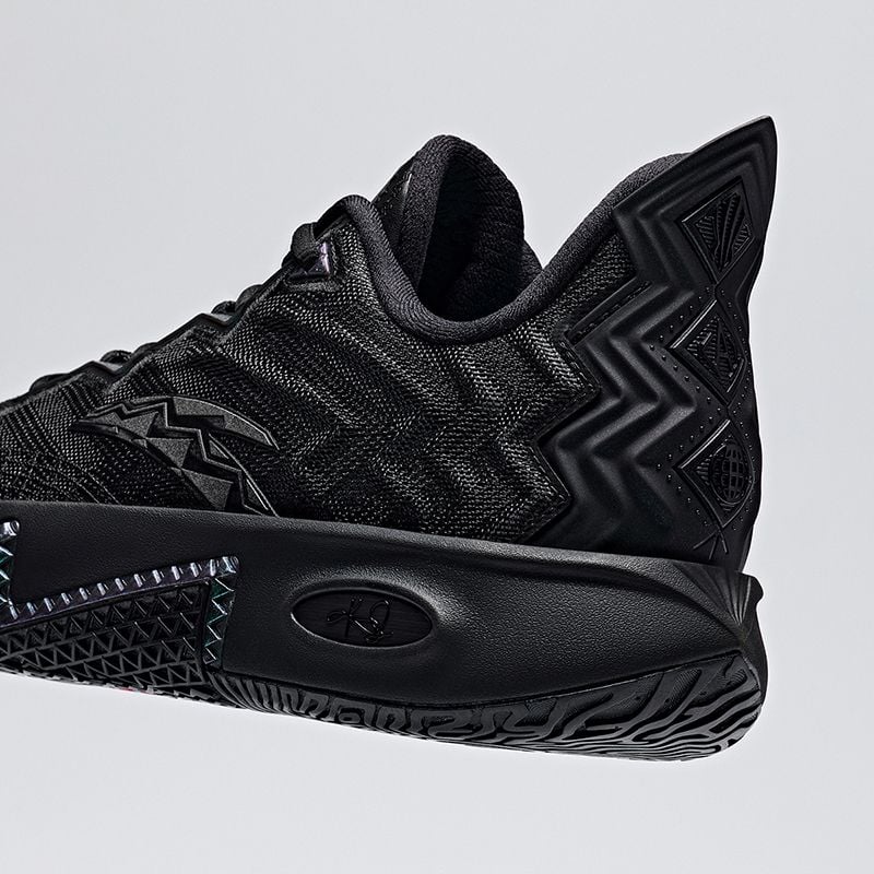 Giày Bóng Rổ Nam KAI 2 Triple Black Anta 1125C1111S-3