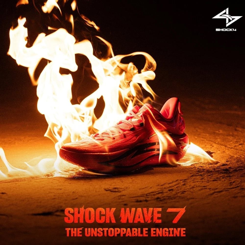 Giày Bóng Rổ Nam SHOCK WAVE 7.0 Anta 1125C1126A-6