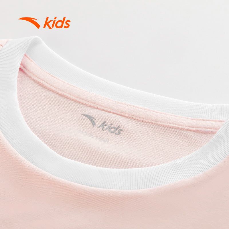 Áo Phông Thể Thao Bé Gái Anta Kids 3625C6107-2