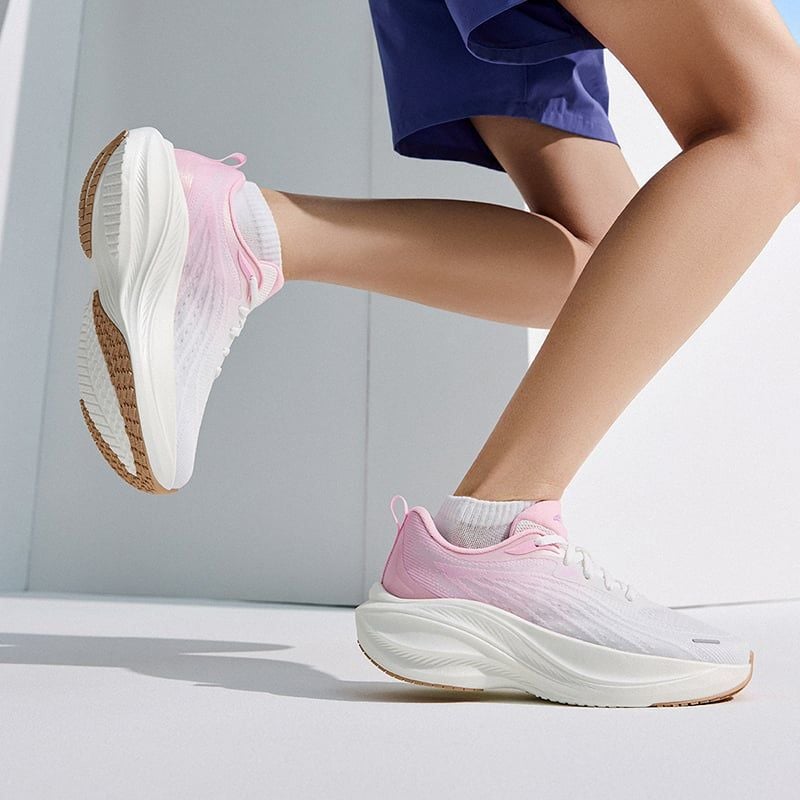 Giày Chạy Thể Thao Nữ Leaf Anta 1225B5535-1