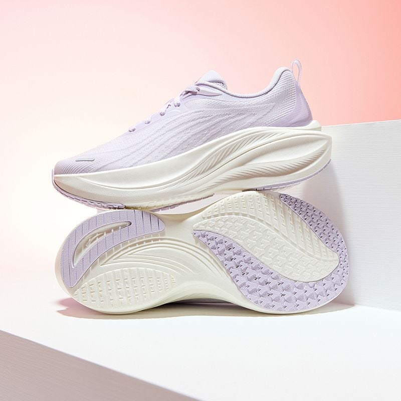 Giày Chạy Thể Thao Nữ Leaf Anta 1225B5535-2