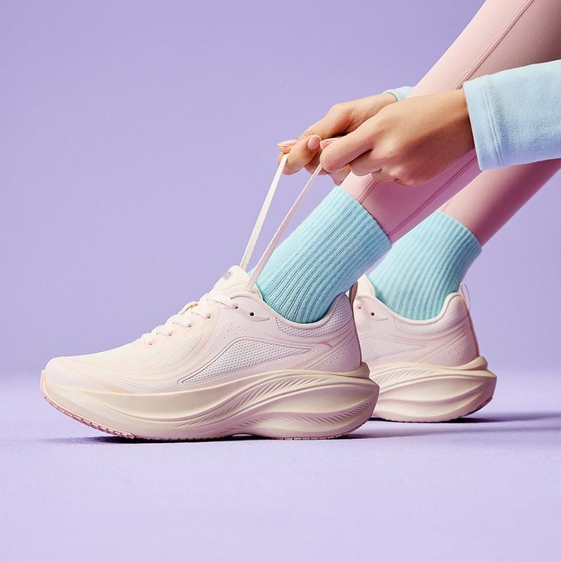 Giày Chạy Thể Thao Nữ Leaf ANTA 1225D5535-6