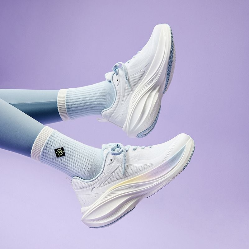 Giày Chạy Thể Thao Nữ Leaf ANTA 1225D5535-7