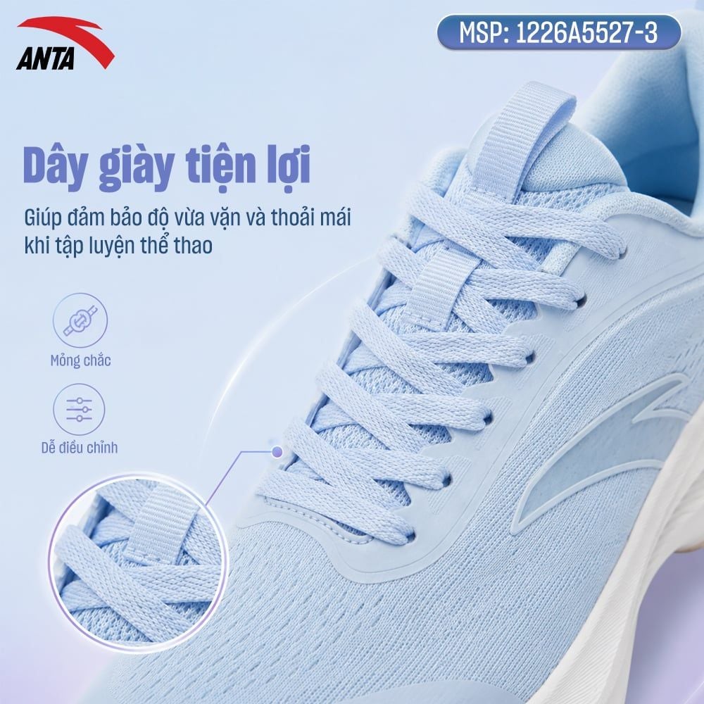 Giày Chạy Thể Thao Nữ City Commuting ANTA 1226A5527-3