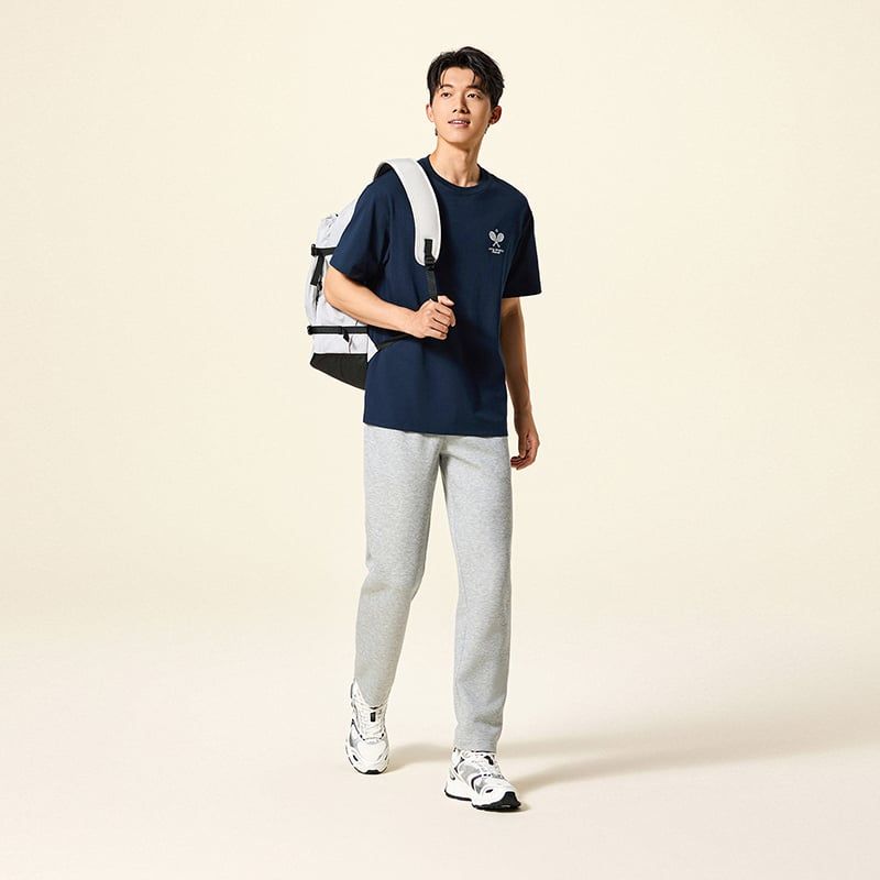 Quần Dài Thể Thao Nam Lót Nỉ ANTA 152538308U-1