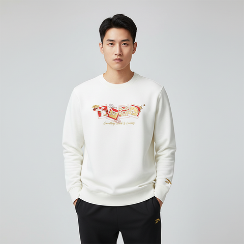 Áo sweater thể thao nam ANTA 1525A8703S