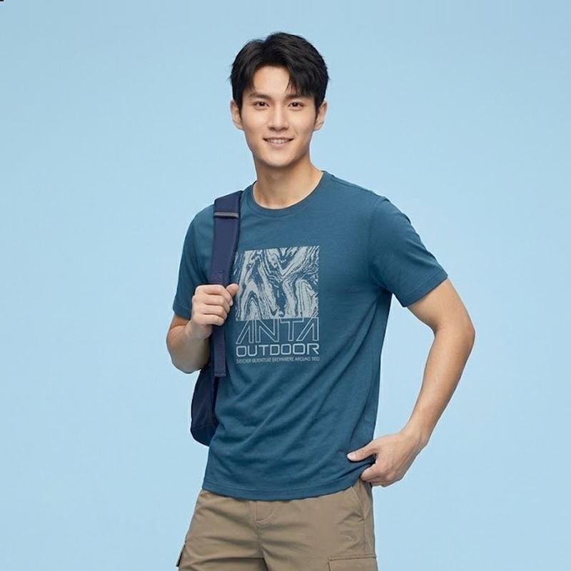 Áo Thun Thể Thao Nam ANTA 1525B6101-3
