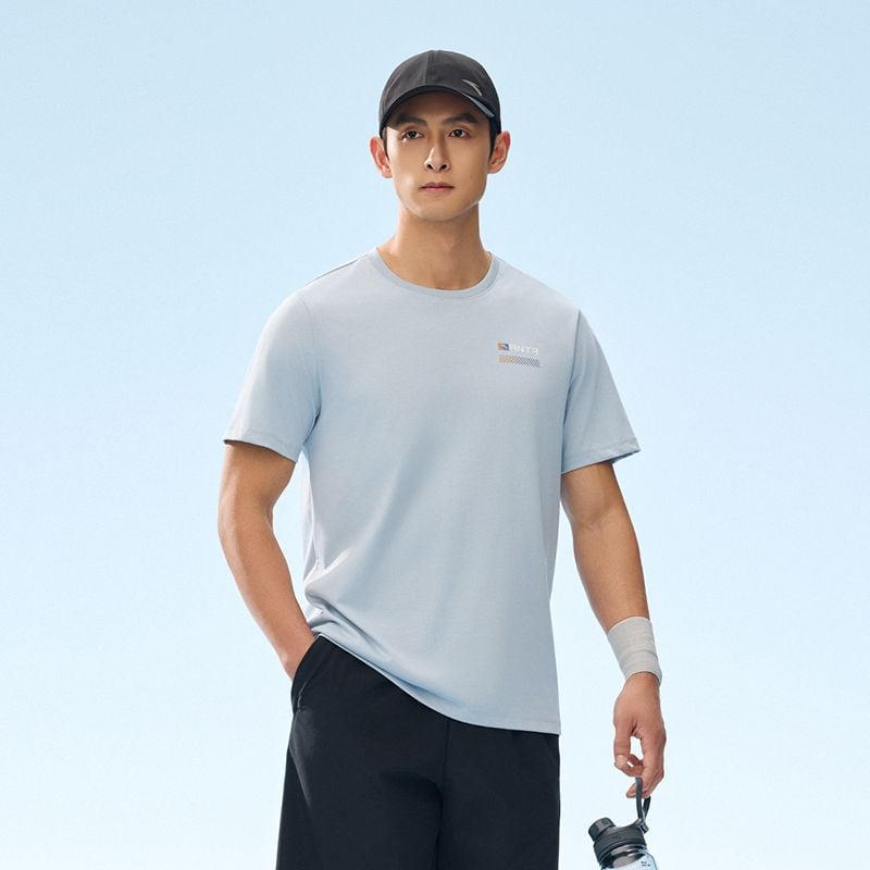Áo Phông Ngắn Tay Thể Thao Nam Anta 1525B7158-2
