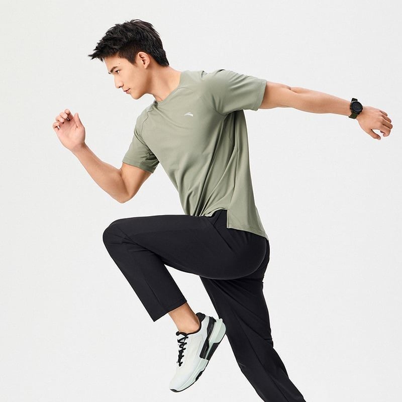 Áo Thun Ngắn Tay Thể Thao Nam 1525B7192U-5