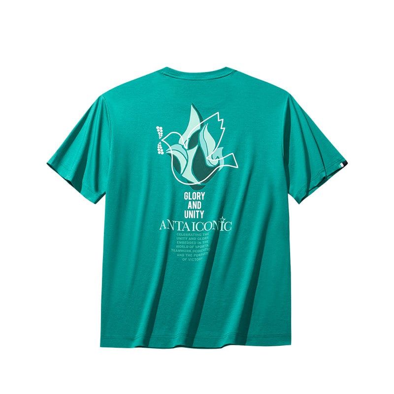 Áo phông thể thao nam Iconic Vương Nhất Bác ANTA 1525B8102-2