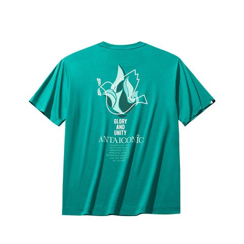 Áo phông thể thao nam Iconic Vương Nhất Bác ANTA 1525B8102-2