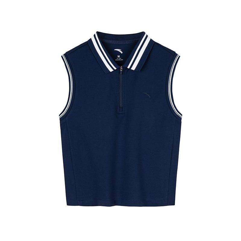 (TĂNG SIZE) Áo Polo Tennis/Pickleball Nữ ANTA 1624E7158U-3