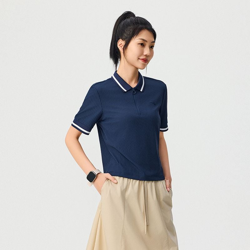 Áo Polo Thể Thao Nữ ANTA 1625B7157AU-4