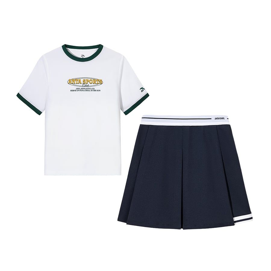 SET Quần Áo Thể Thao Nữ Anta 1625C8118-1/ 1625E8204-2