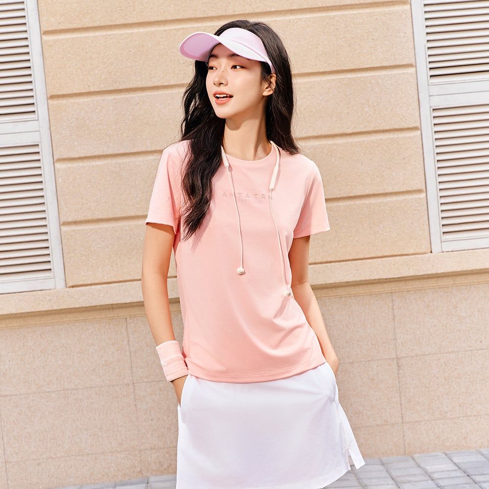 Áo Thun Ngắn Tay Thể Thao Nữ Cold Brew ANTA 1626B7119-5