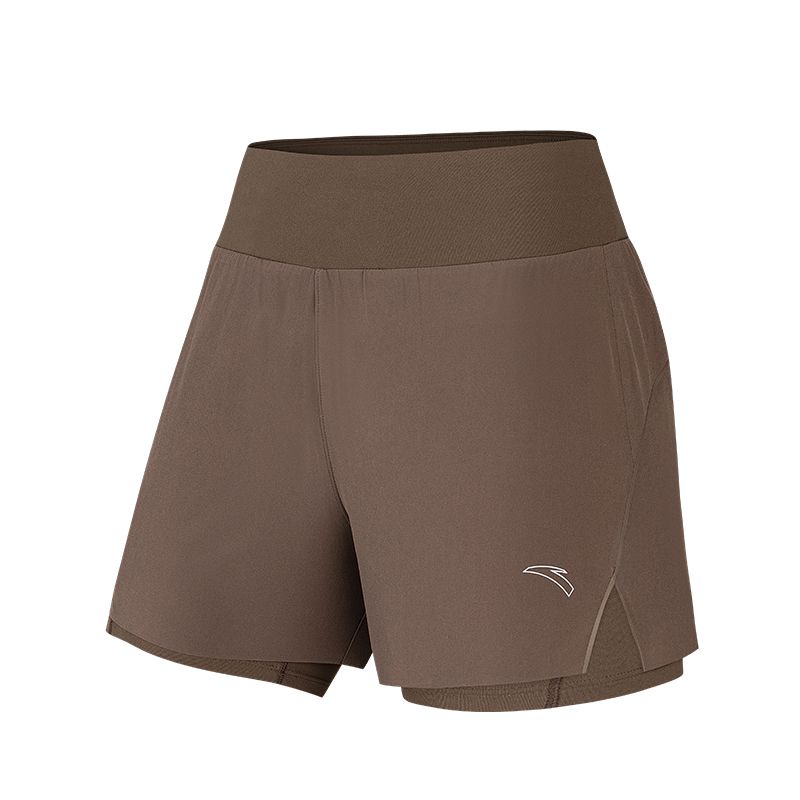 Quần Short Chạy Bộ Nữ Faux ANTA 1626C5502-2