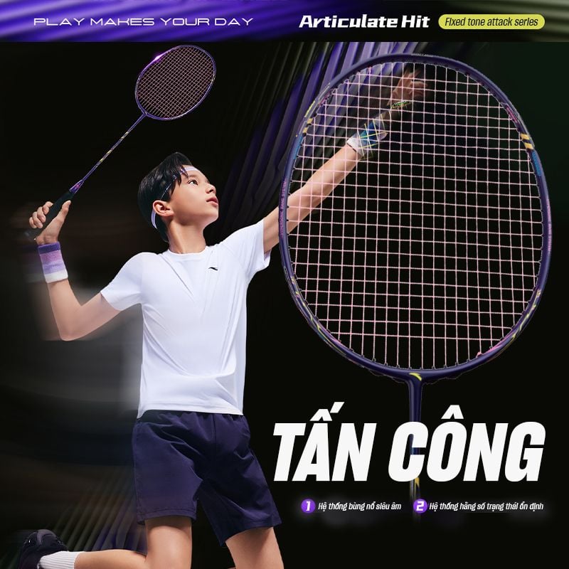Vợt Cầu Lông ArticulateHit AH600 Anta 1825315601R-1