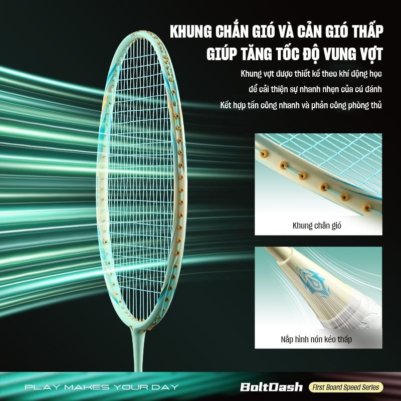 Vợt Cầu Lông Bolt Dash BD600 Anta 1825315602R-2