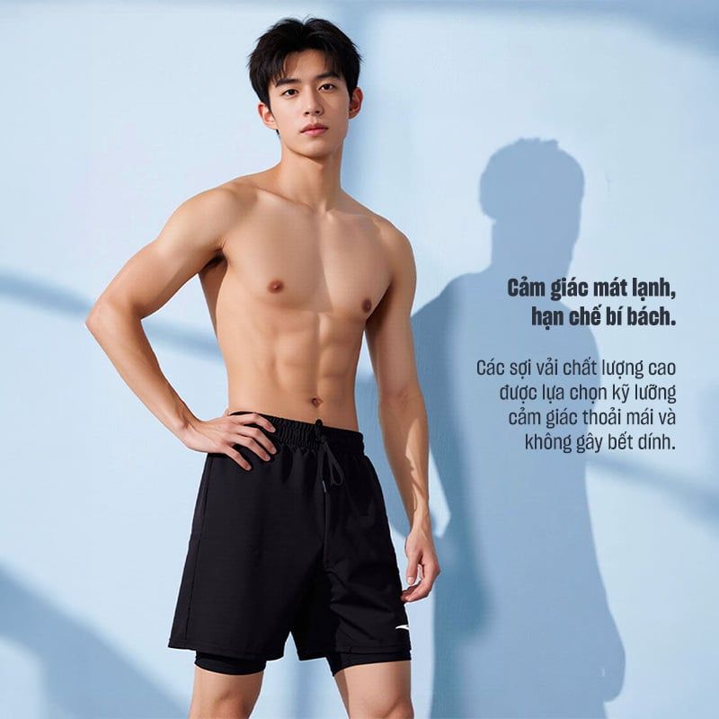 Quần Bơi Nam Thể Thao ANTA 1826332448-1