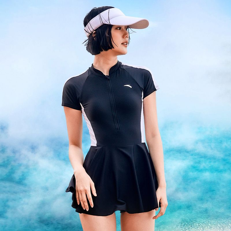 Váy Bơi Thể Thao Liền Thân Slim Waist ANTA 1826332462-1