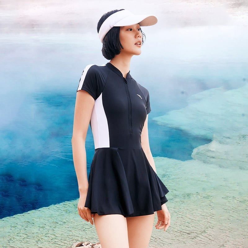 Váy Bơi Thể Thao Liền Thân Slim Waist ANTA 1826332462-1
