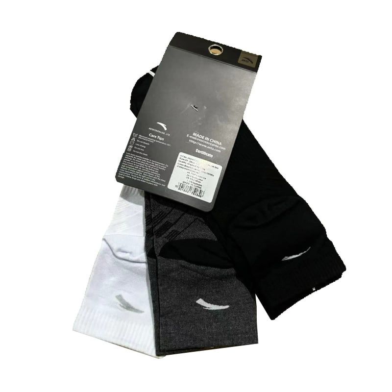 Set 3 Đôi Tất Thể Thao Unisex ANTA 1924E7313-1