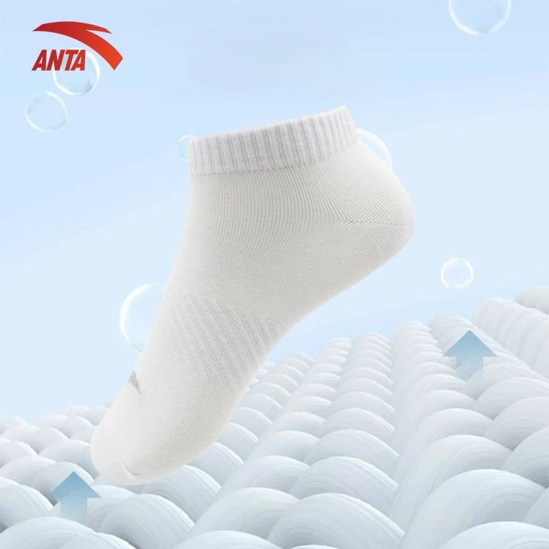 Tất Thể Thao Cổ Thấp Unisex ANTA 1925D7311