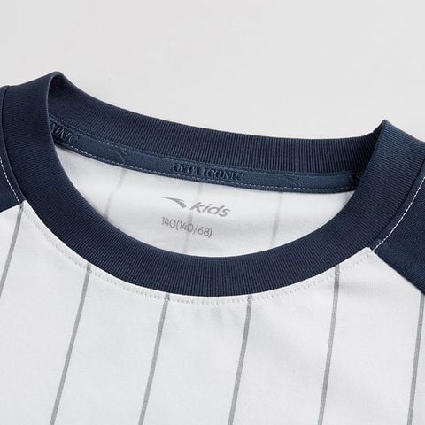 Áo Phông Ngắn Tay Bé Trai Anta Kids 3525B8134-1