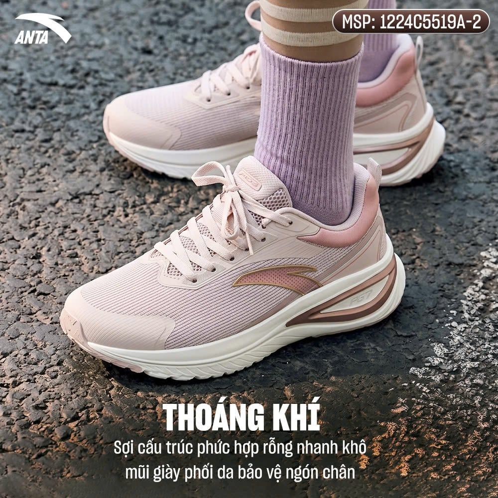 [Live] Giày Chạy Thể Thao Nữ PG7 Journey ANTA (G147) 1224C5519B-2
