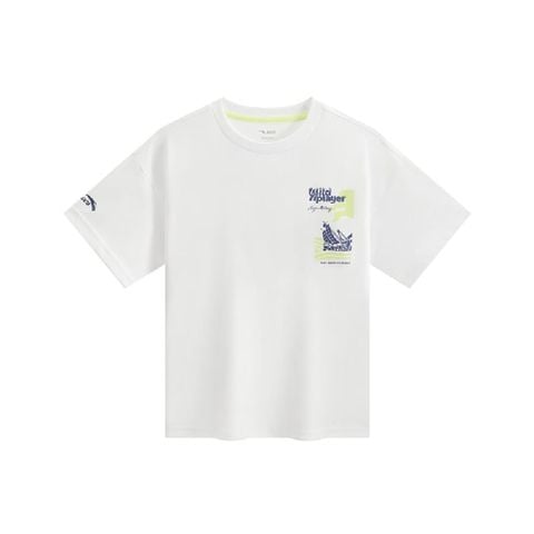 Áo Phông Ngắn Tay Bé Trai Anta Kids Wildplayer 3525B8133-1