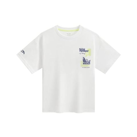 Áo Phông Ngắn Tay Bé Trai Anta Kids Wildplayer 3525B8133-1