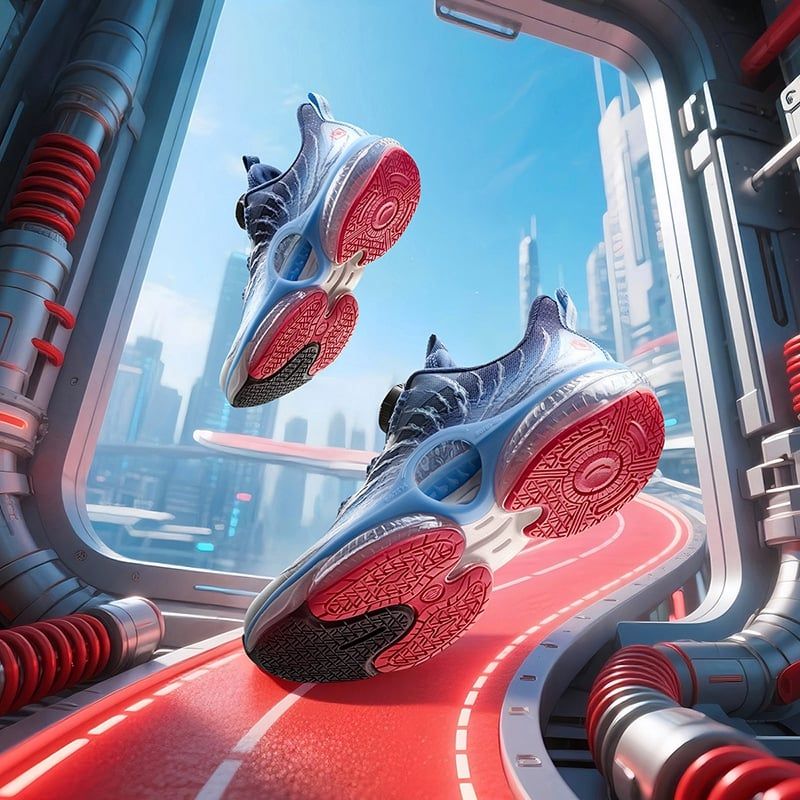 Giày Chạy Thể Thao Bé Trai Size 34-39 Anta Kids UFO 3125C5583-9