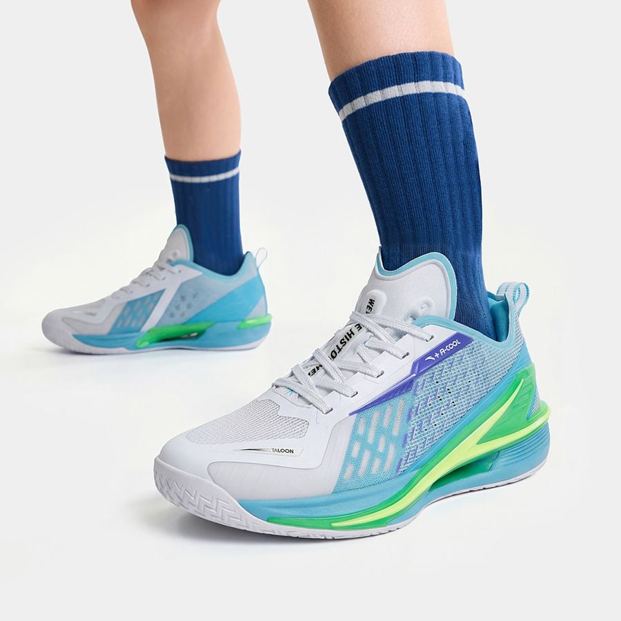 Giày Bóng Rổ Bé Trai Size 34-39 Anta Kids Wind Tunnel 3126B1111-2