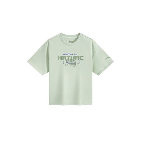 Áo Phông Ngắn Tay Thể Thao Bé Trai Anta Kids 3525C9107-1