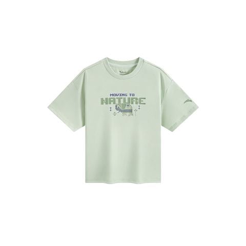 Áo Phông Ngắn Tay Thể Thao Bé Trai Anta Kids 3525C9107-1